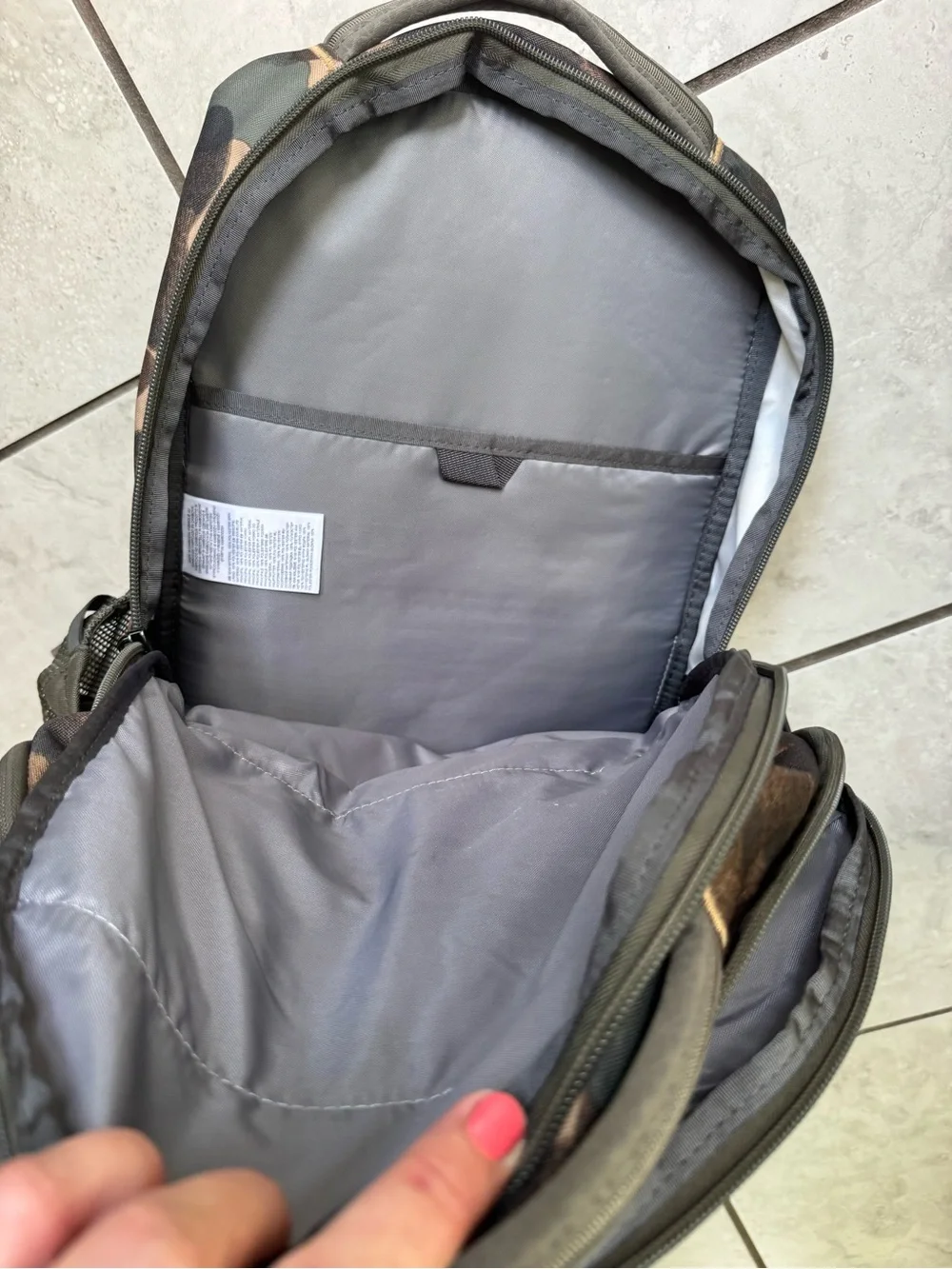 The North Face Vault Backpack - Brown Camo
